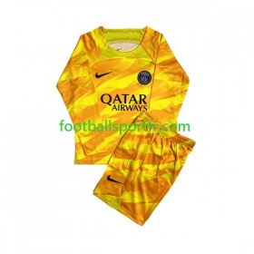 Tenue Paris Saint-Germain Gardien Enfant Exterieur 2023-2024 Maillot de Foot ML